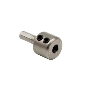 Adapter av rostfritt stål för Ø12mm vaijer