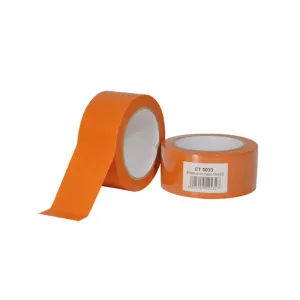 PVC Orange Economical 50 mm x 33 m skyddstejp