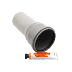 Expansion Joint 110/88 (With socket end) Gray PP